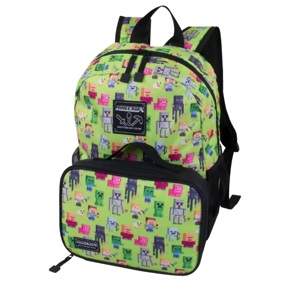 JINX Minecraft 16" Sprites Kids Backpack